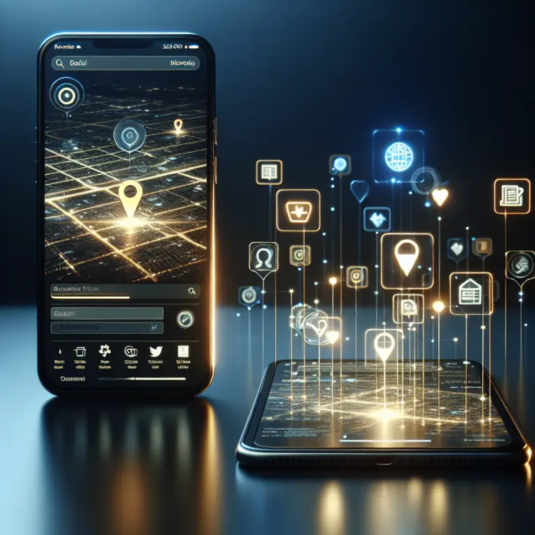 Split-screen comparing Google Maps 3-Pack and organic results with ranking signals for selecting a local SEO company.