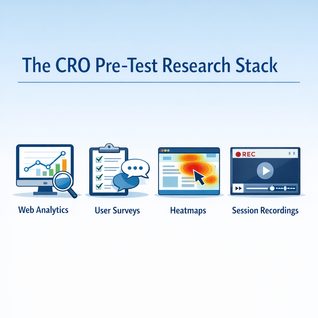 The CRO Pre-Test Research Stack