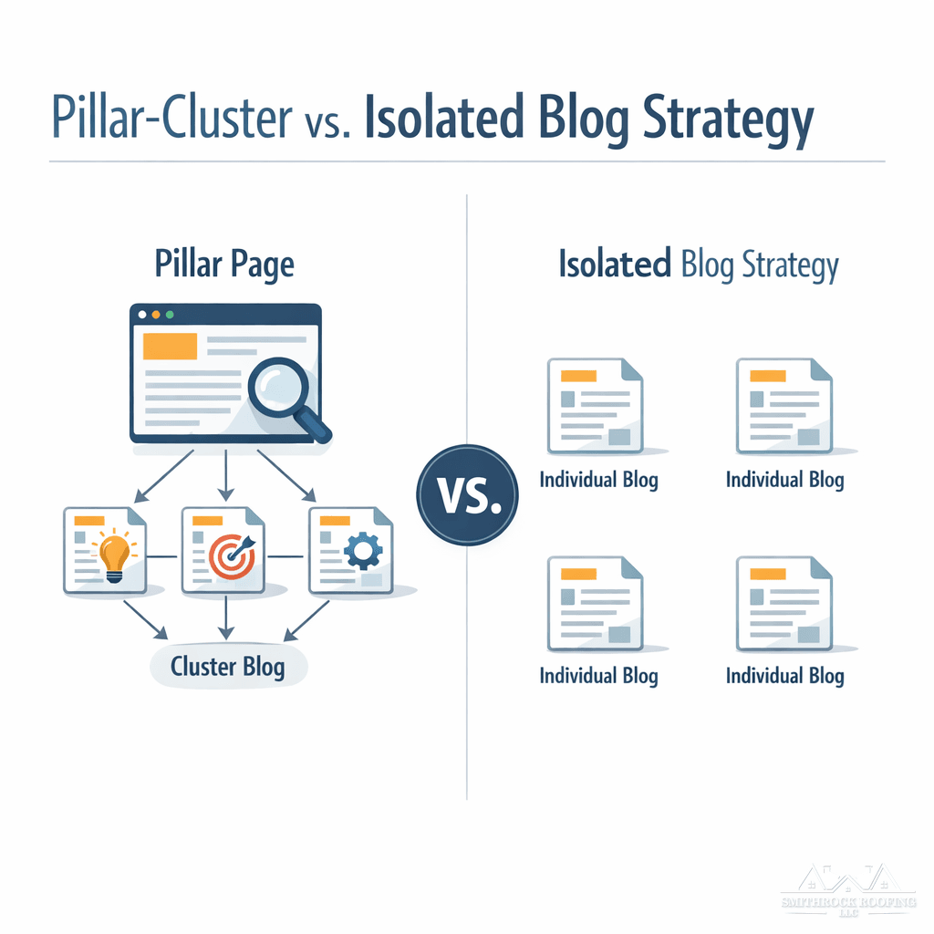 Pillar-Cluster vs. Isolated Blog Strategy