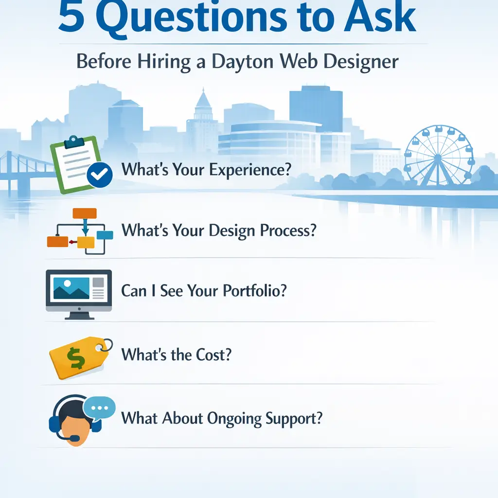 5 Questions to Ask Before Hiring a Dayton Web Designer
