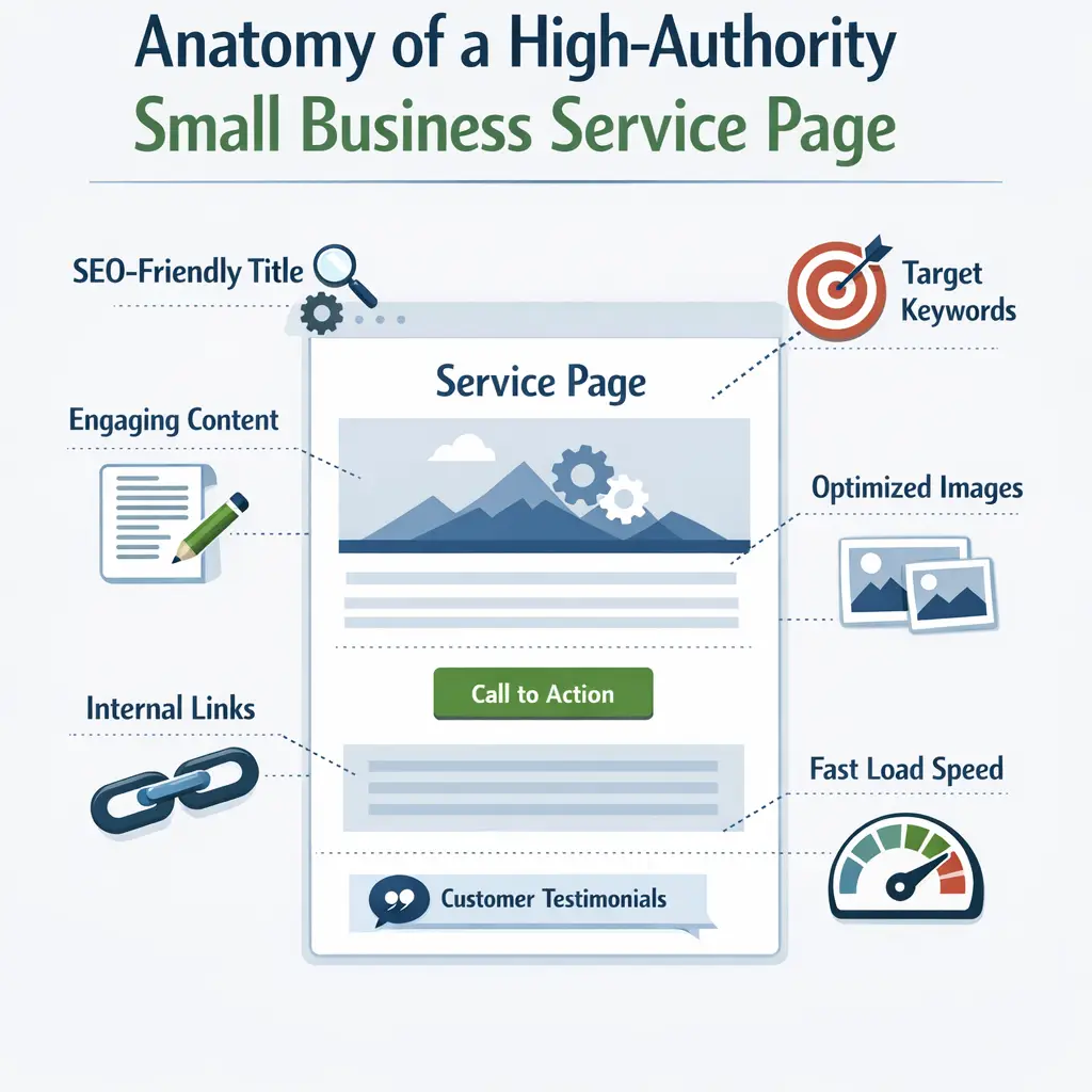 Anatomy of a High-Authority Small Business Service Page