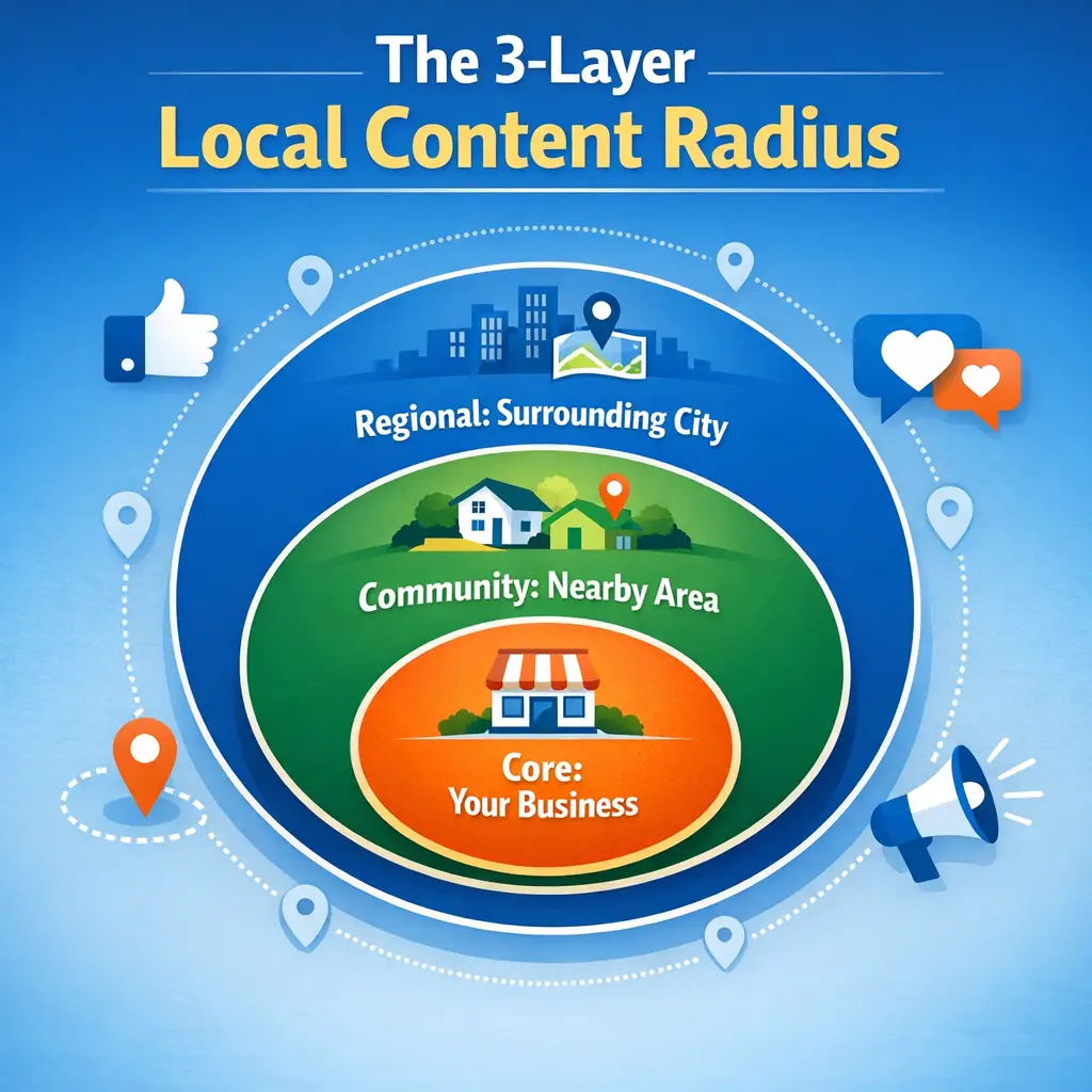 The 3-Layer Local Content Radius