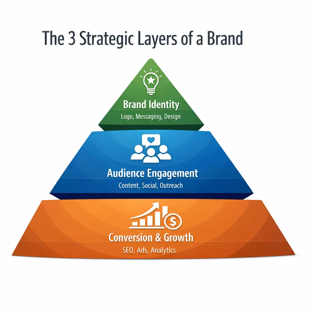 The 3 Strategic Layers of a Brand