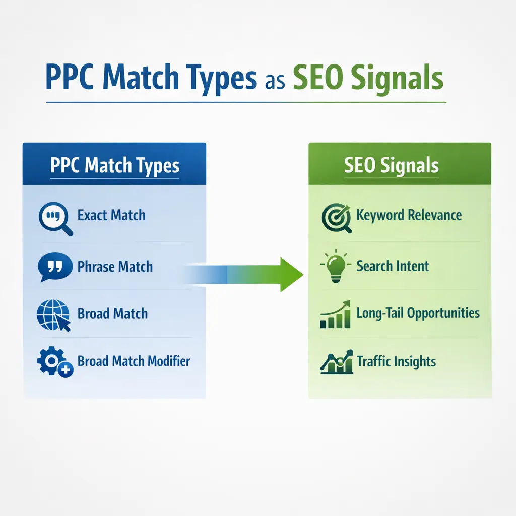 PPC Match Types as SEO Signals