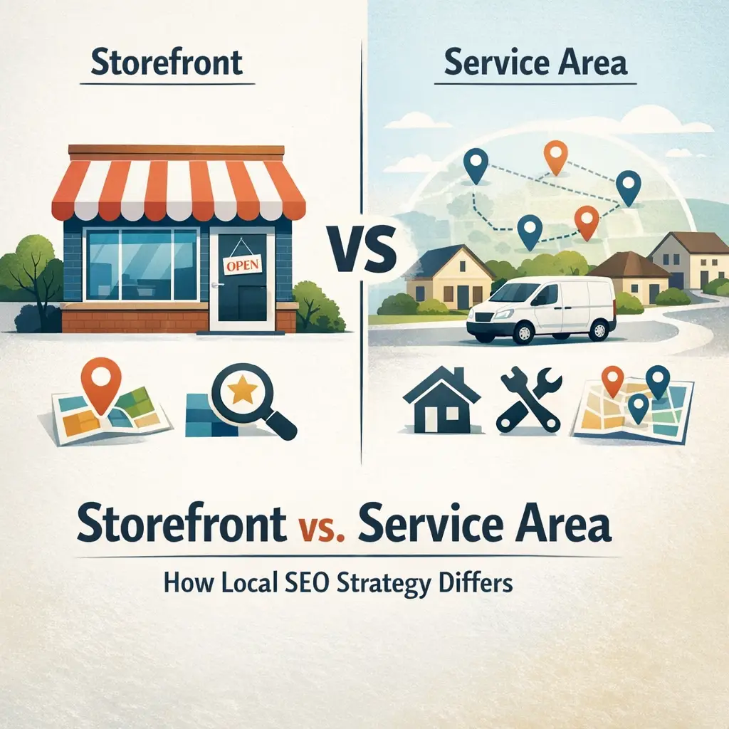 Storefront vs. Service Area: How Local SEO Strategy Differs