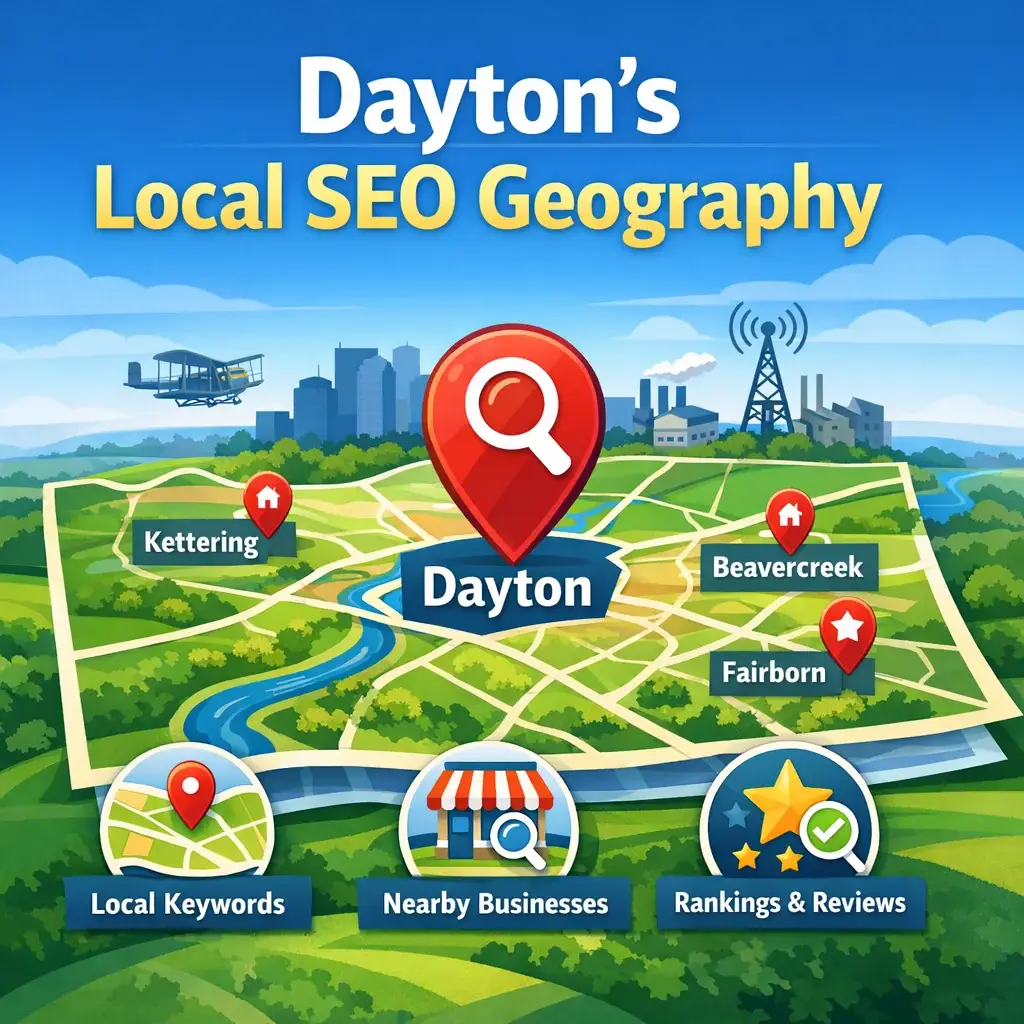 Dayton's Local SEO Geography