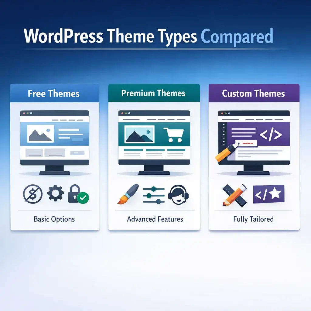 WordPress Theme Types Compared