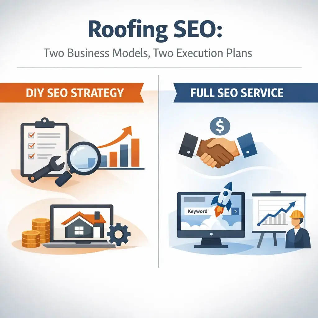 Roofing SEO: Two Business Models, Two Execution Plans