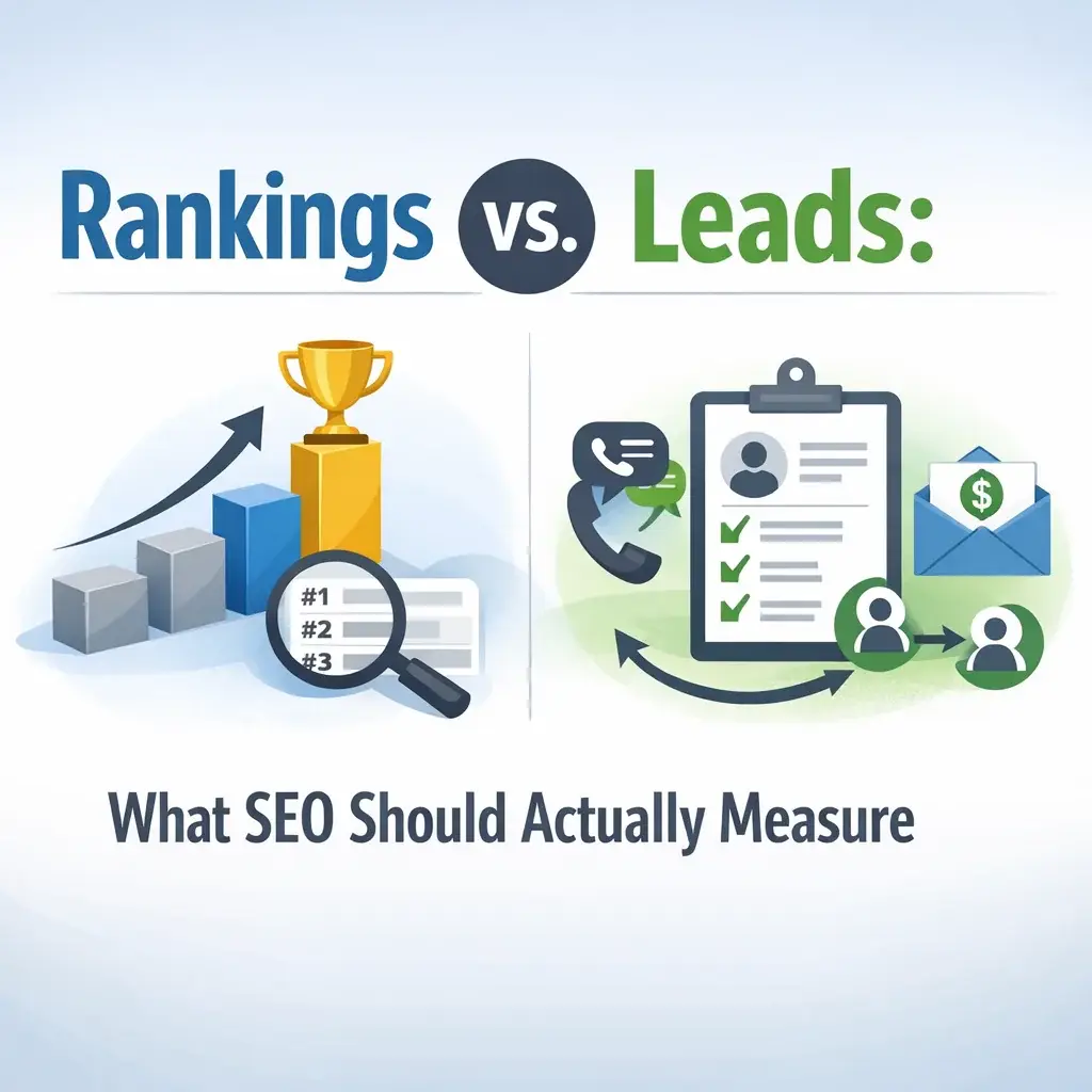 Rankings vs. Leads: What SEO Should Actually Measure
