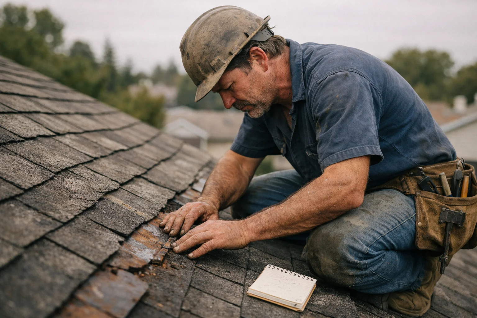 Diagram illustrating SEO for roofing companies with local search signals across Google Business Profile and website.