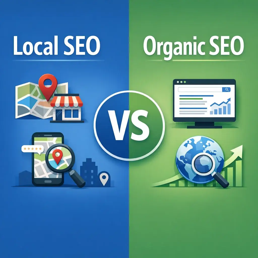 Local SEO vs. Organic SEO
