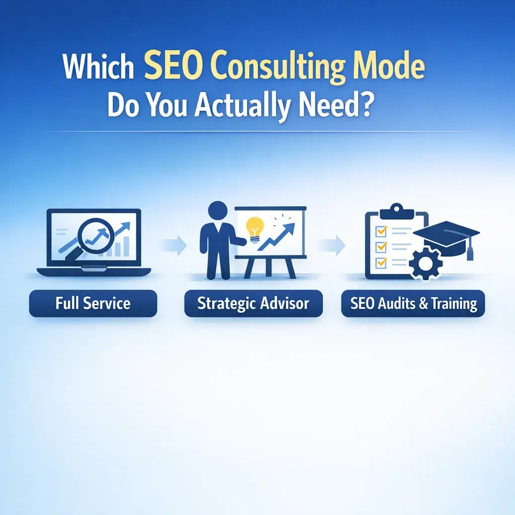 Which SEO Consulting Mode Do You Actually Need?