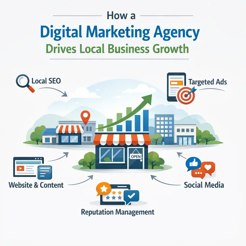 How a Digital Marketing Agency Drives Local Business Growth
